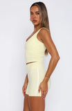 Balance Sports Active Tank Lemon