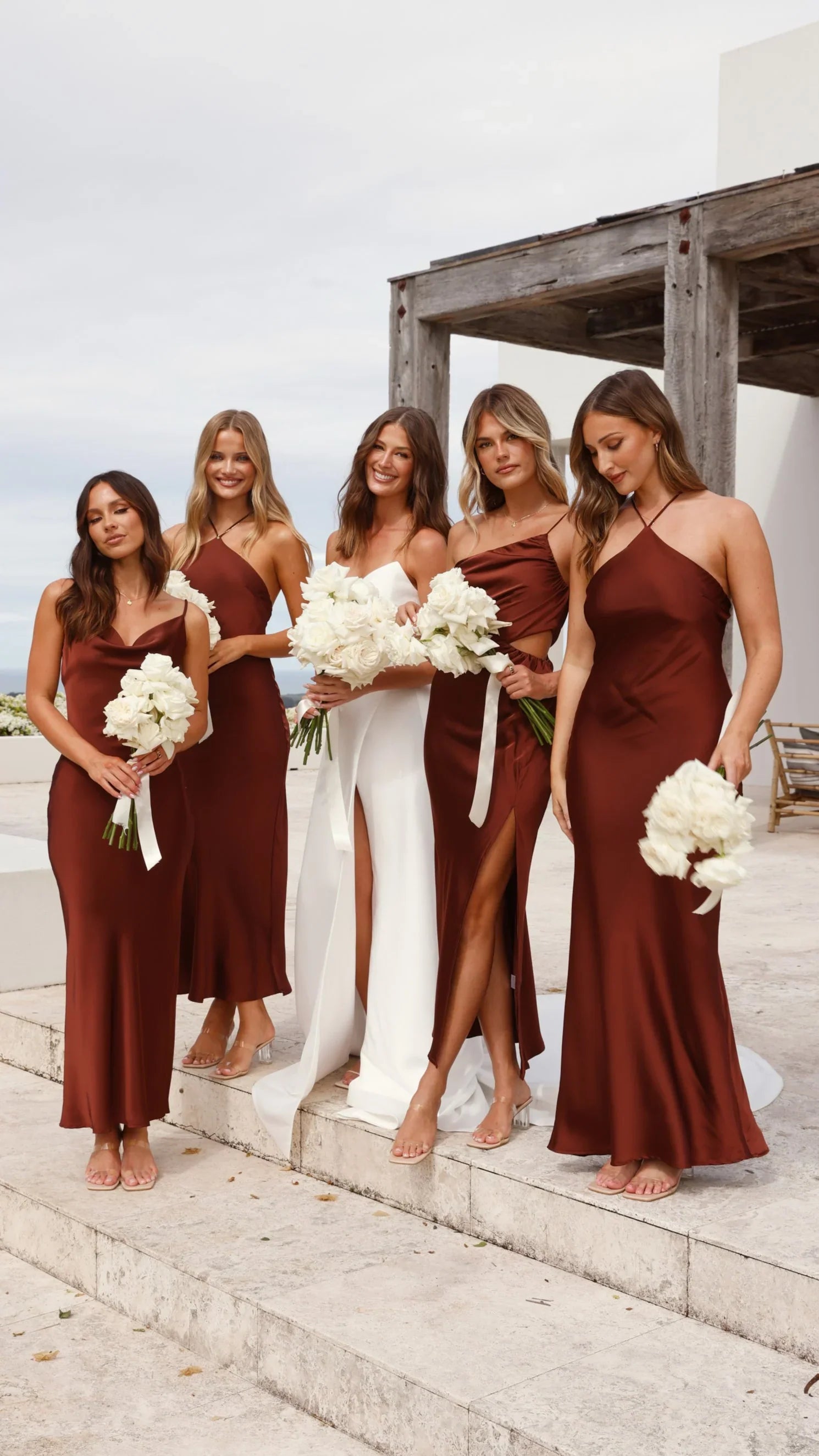 Willow Maxi Dress Brown